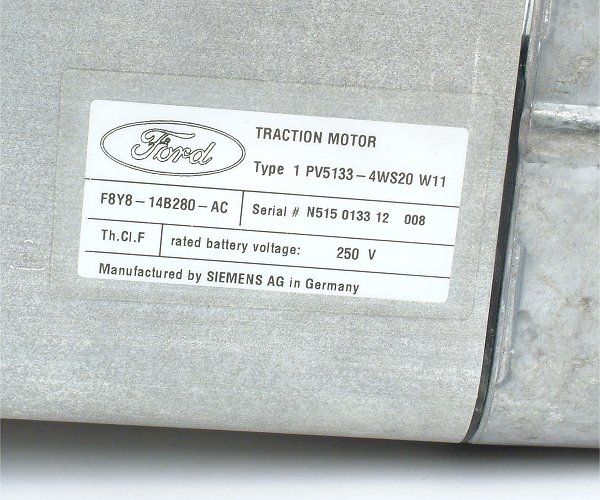 Ford siemens ev motor