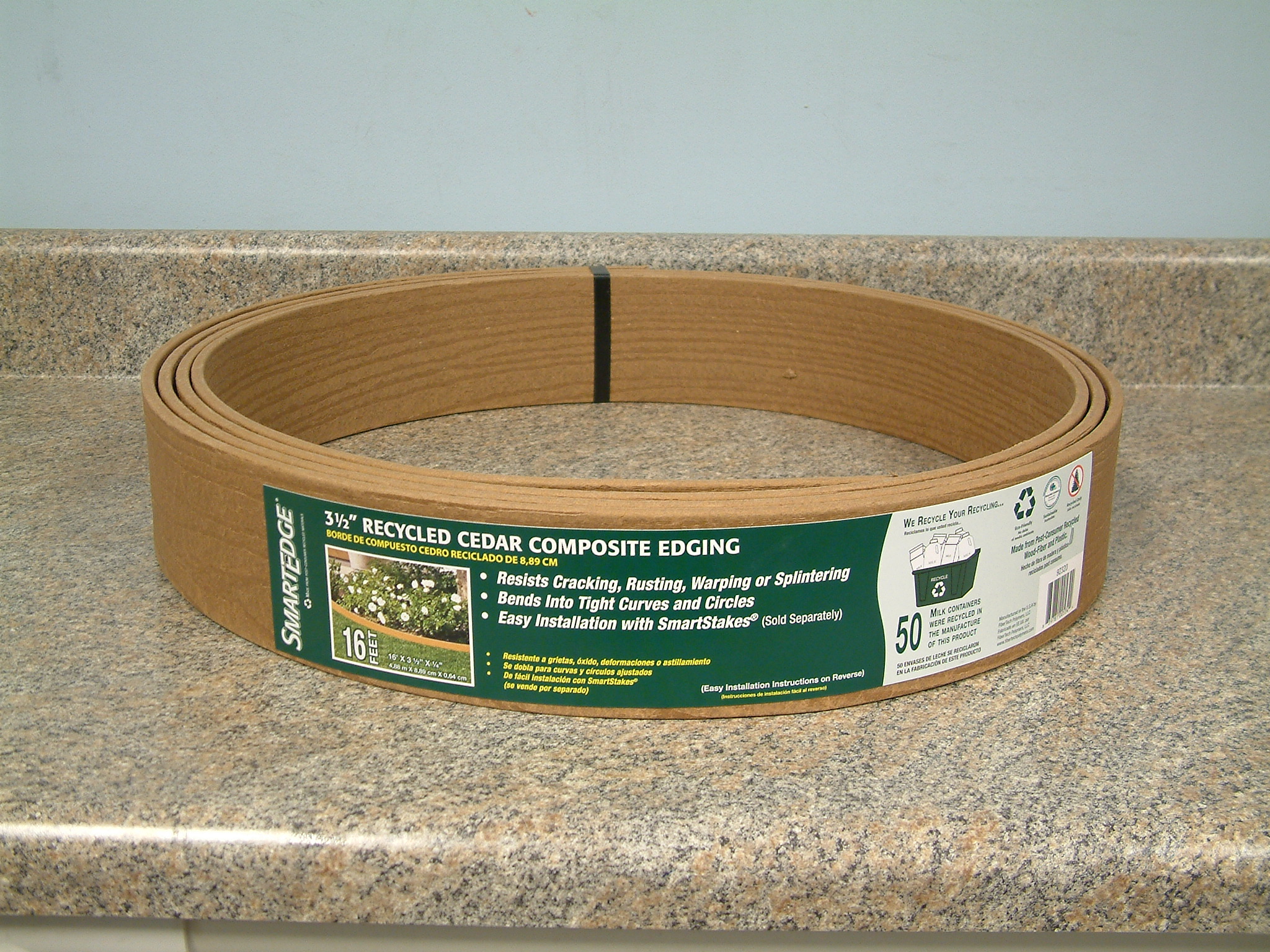 Timberwolf Smart Edge Lawn Edging Cedar 80 Feet Total eBay