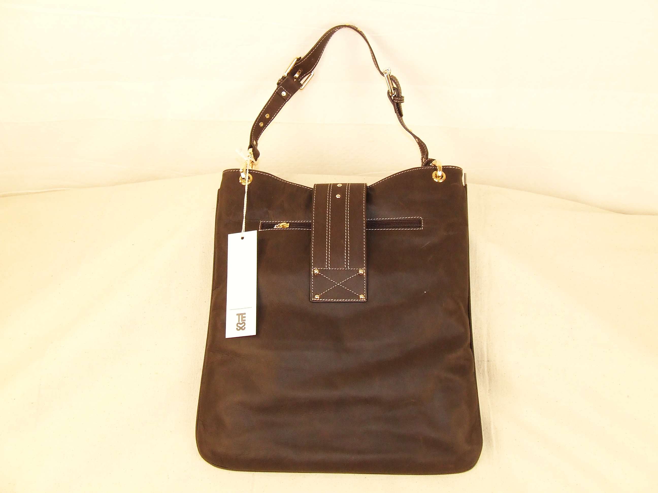 Designer Name Brand Italian Leather Tess Loriani Bag | eBay