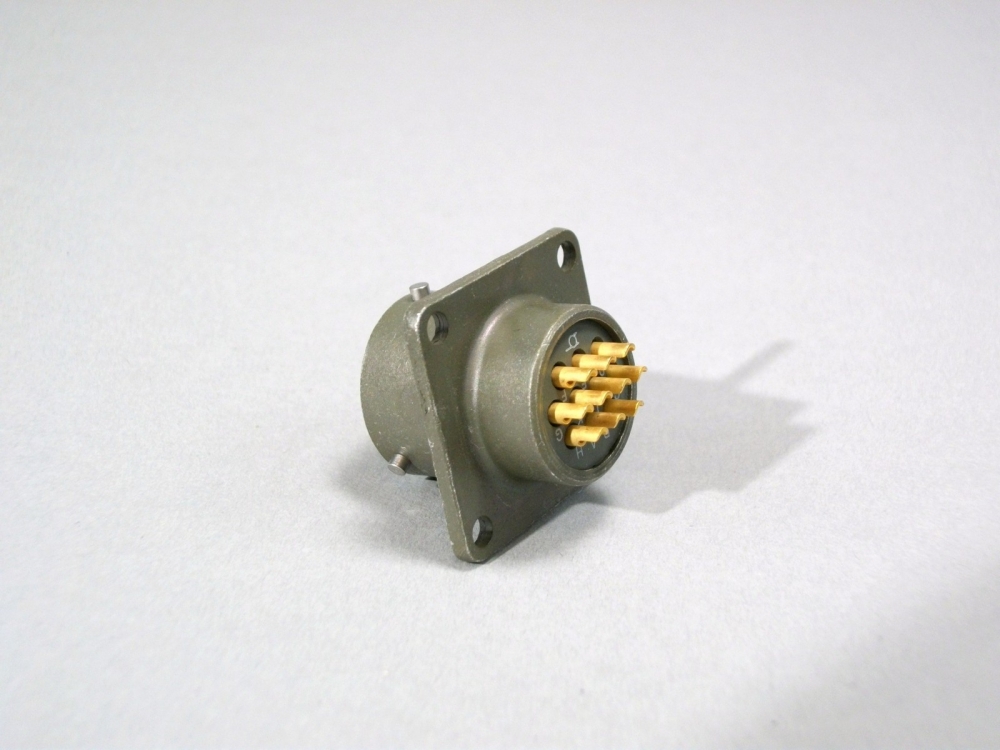 ITT Cannon Connector MS3112E Bulkhead Socket KPT02E1210P Receptacle