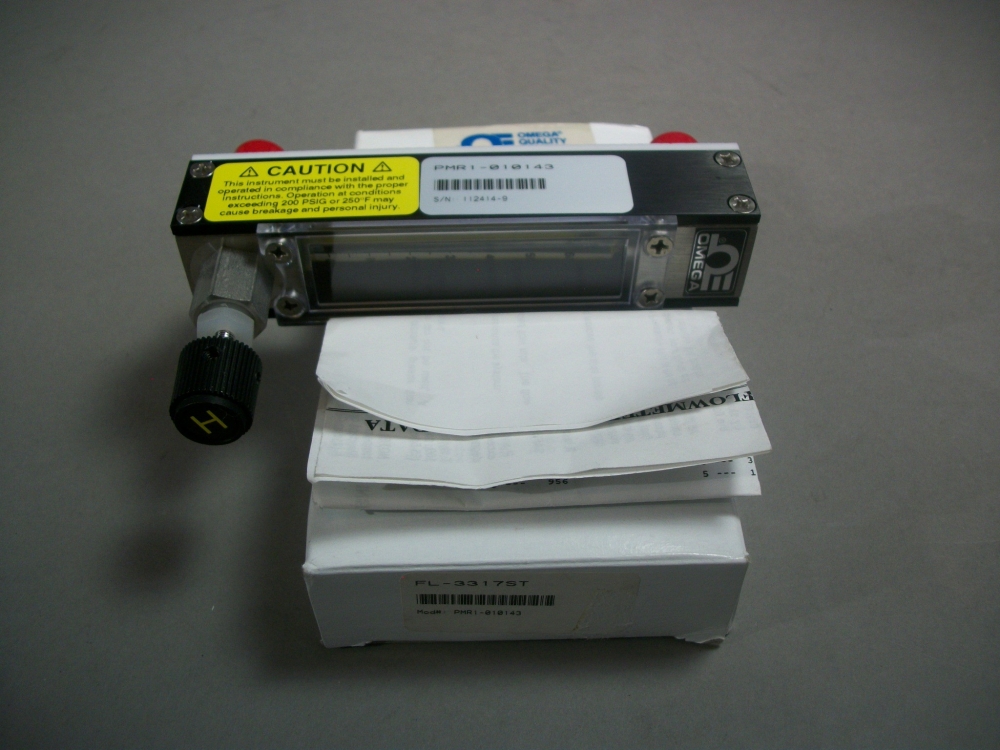 Omega FL3317ST Flowmeter for Tube FT05417STVN Rotameter New