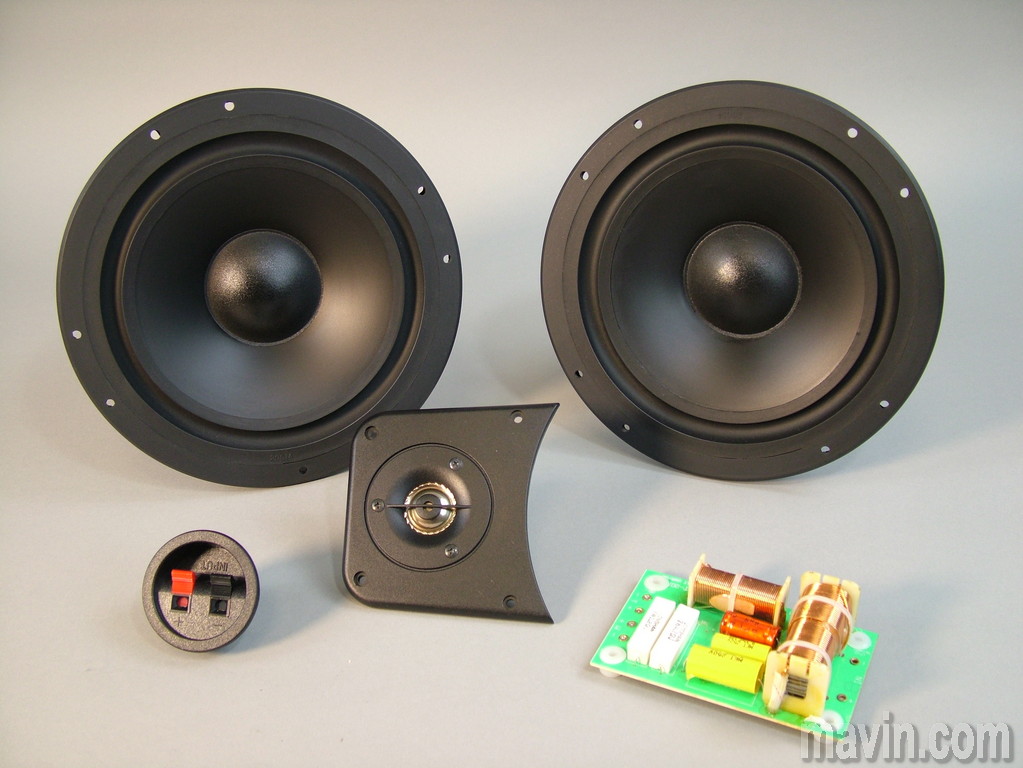 Dual 8 Inch Woofer 2 way Kit Electro Mavin