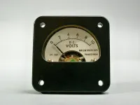 Vliegtuigpaneelindicator DC-voltmeter 10V Phaostron MR13W010DCVVR 611-507 - Nieuw