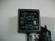 Multi-Link 12VAC Adapter AA-121A Charger Power Supply Cord - NEW Lot of 2