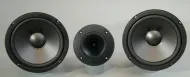 High End Center Channel Kit 6.5" ESS Woofers Cerwin Vega Horn Tweeter 2 Way Design