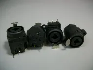 Lote de (4) Neutrik NCJ6FI-S Combo XLR 1/4" Montaje en panel Nuevo y antiguo stock