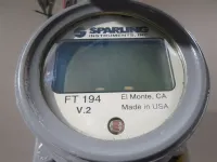 Sparling FT194-II Flowmeter Digital Indikator med Målerør - Ny Gammel Lager
