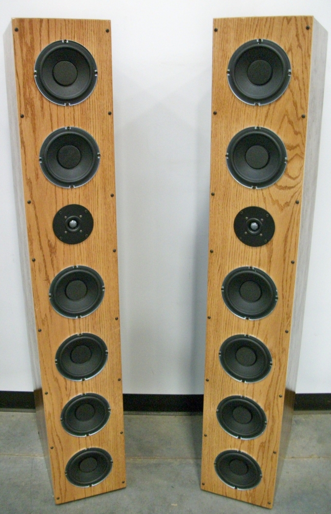 Ear Drum Amazing Mavin 6 Pack 6 Woofer Tall Tower Design Kit
