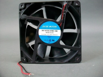 Globe Motors 48VDC 0.21A D47-B15A-07W3-100 Fan