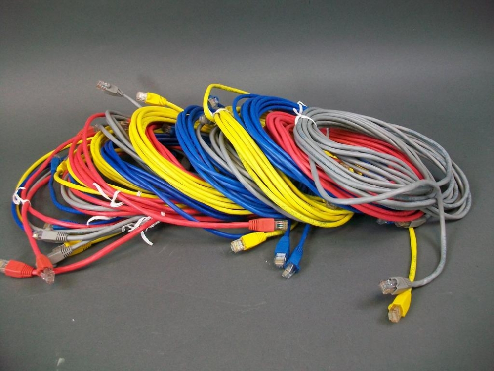 Cat 5 Cable Assortment 20 Cable in 6 Different Lengths 3,5,7,10,14
