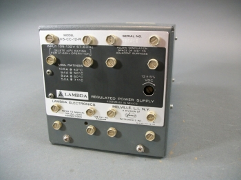 Used AS IS! FOR PARTS! Lambda LXS-CC-12-R Regulated Power Supply