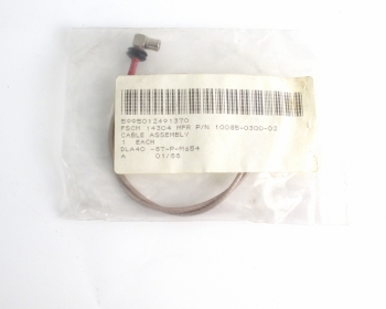 Harris Corp 10085-0300-02 Cable Assembly 16" RA SMD/Male