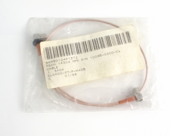 Harris Corp 10085-0300-06 Cable Assembly 18" RA SMD/Male