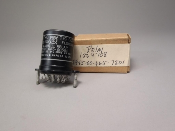 Electro Tec Corp Mark II Relay 1564708 240 Ohms 24VDC New Old Stock