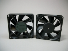Set of (2) NMB-MAT DC 12V Brushless Fans FBA08A12H New Old Stock