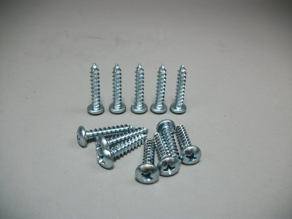 Speaker Hardware Kit 12 Pack of 10 x 1" Sheet Metal Screws Mavin the store