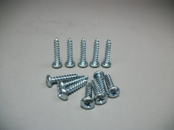 Speaker Hardware Kit 12 Pack of # 10 x 1" Sheet Metal Screws