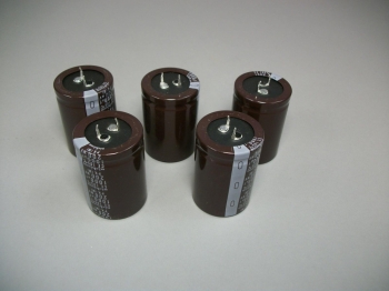(5) Nichicon Snap In Aluminum Capacitors 1000uF 200 WV PK Series LPK2D102MHSC