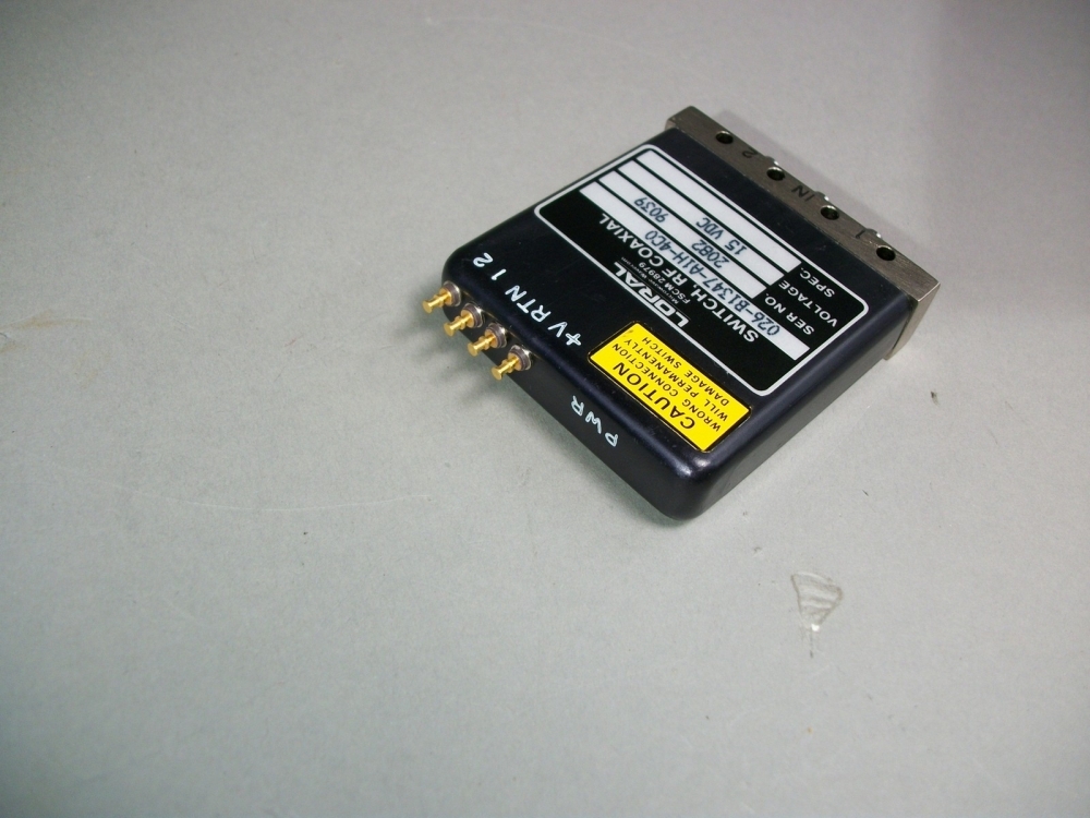 Loral RF Coaxial Switch 026B1347A1H4C0 Mavin the store