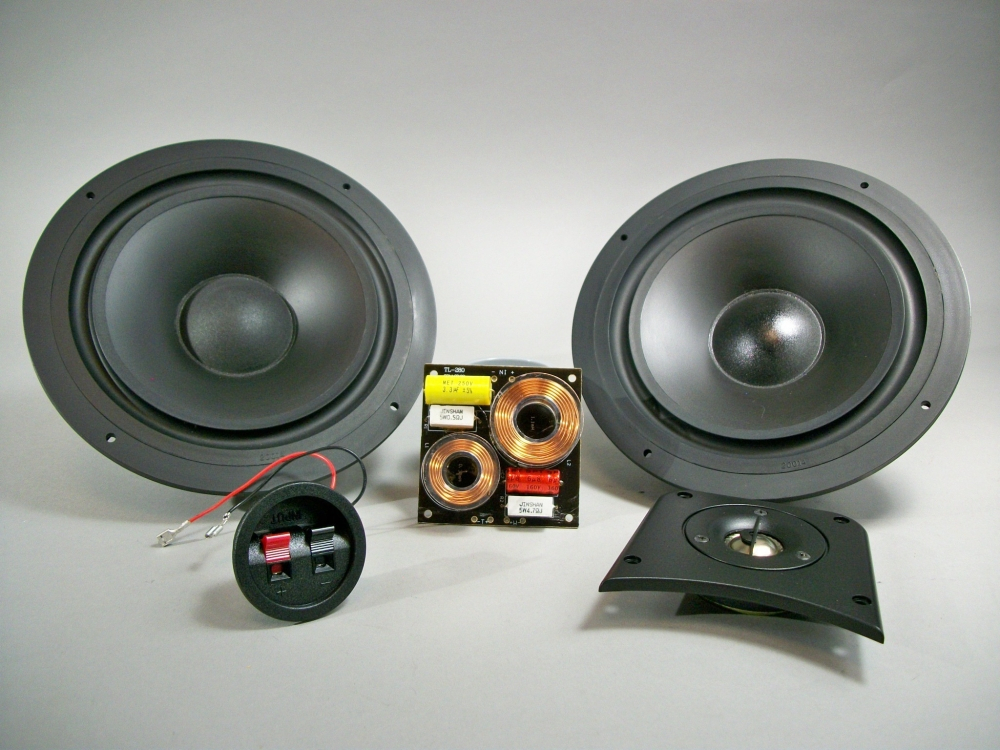 Two 8-in Woofers Plus Two Tweeters and O