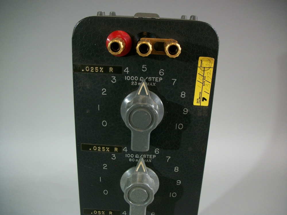 GR General 1432N Radio 5Dial Resistor 0.1 ohm 11.111 ohms Mavin