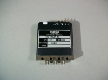 Narda SEM123LDT-24 Coaxial RF Switch - Used