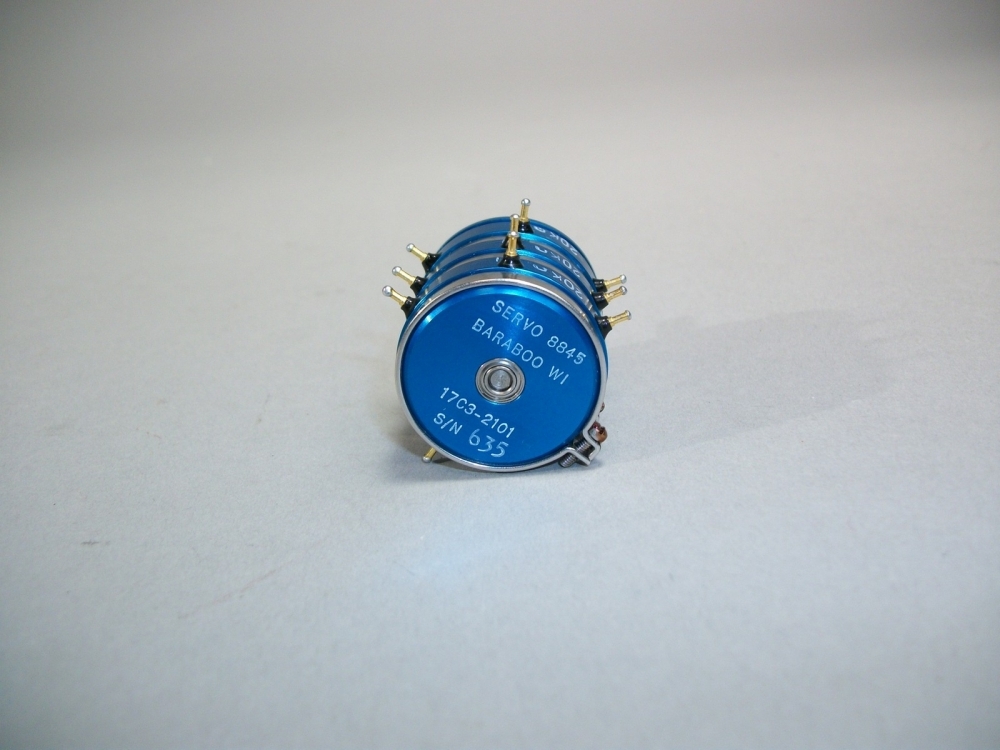 Servo Instruments 17C32101 Non Wirewound Precision Variable Resistor