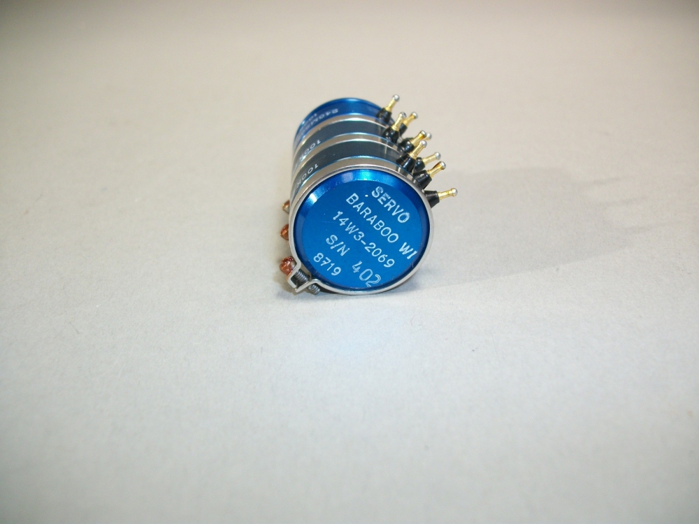 Servo Instruments 14W32069 Non Wirewound Precision Variable Resistor