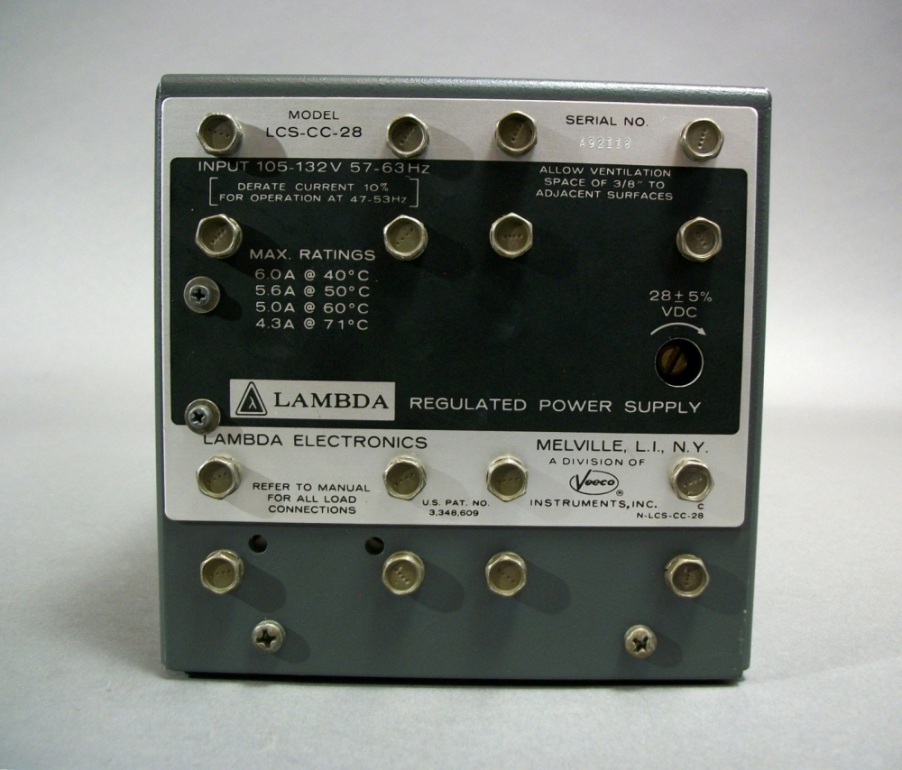 Lambda Electronics LCS-CC-28 Regulated Power Supply - Used ...
