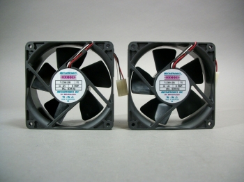 Mechatronics Lot of 2 F1238X12B1 Fan 12V 0.95 Amp - New