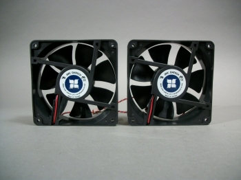 JMC Datech 1238-12HB Fan Lot of 2 12V 0.9 Amp - New