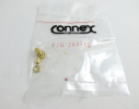 QTY (48) Connex 262120 MMCX Jack Crimp Rear B/N 