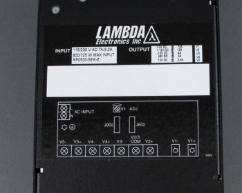 NEW Lambda RP0530-5EK-Z Power Supply 5-Output - 500W, 3.3 VDC @ 75 A