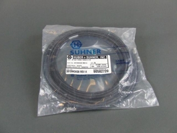 Huber + Suhner Precision RF Cable RG142/SMA Plug to BNC Plug 2 m