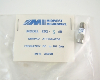 Midwest Microwave 292 Minipad Attenuator