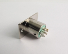 Switchcraft D6M Panel Mount XLR Male Connector Plug