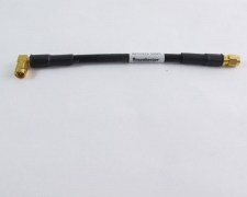 Rosen Berger 994131C SMA/M to R/A cube SMA/M 6" Gold Cable Assembly