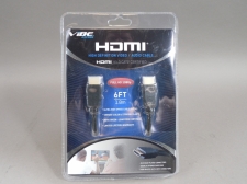 Vibe Premium Quality HDMI Cables 6 foot Gold Plated Shielded Connectors