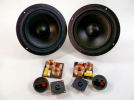 8 ohm 8 inch 2 Way Speaker Kit pair 150 watts RMS