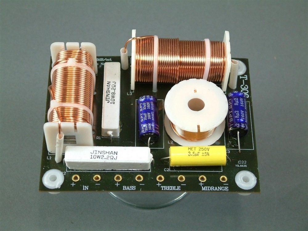 3 way Crossover Pair High Power 1000 watts RMS 8 Ohm 12 dB Mavin the